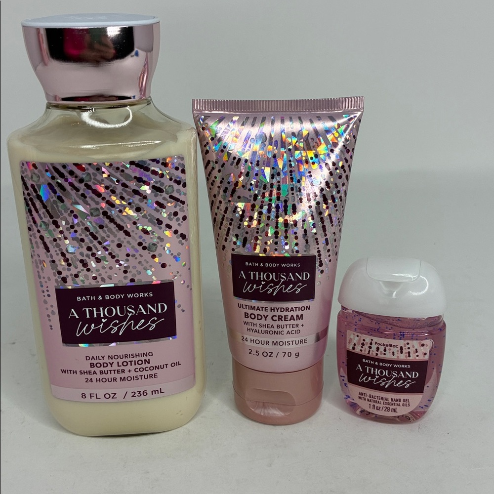 New Bath & Body Works A Thousand Wishes 24-hour Moisture Body Lotion, Body Cream